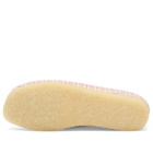 Clarks Originals Women's Check Wallabee Boot in Pink Check