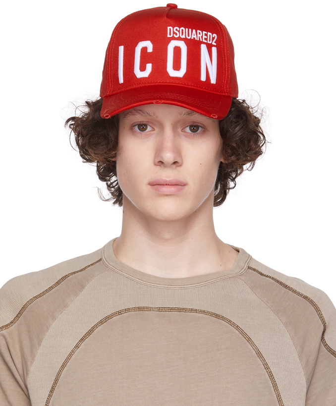 Photo: Dsquared2 Black Be Icon Cap