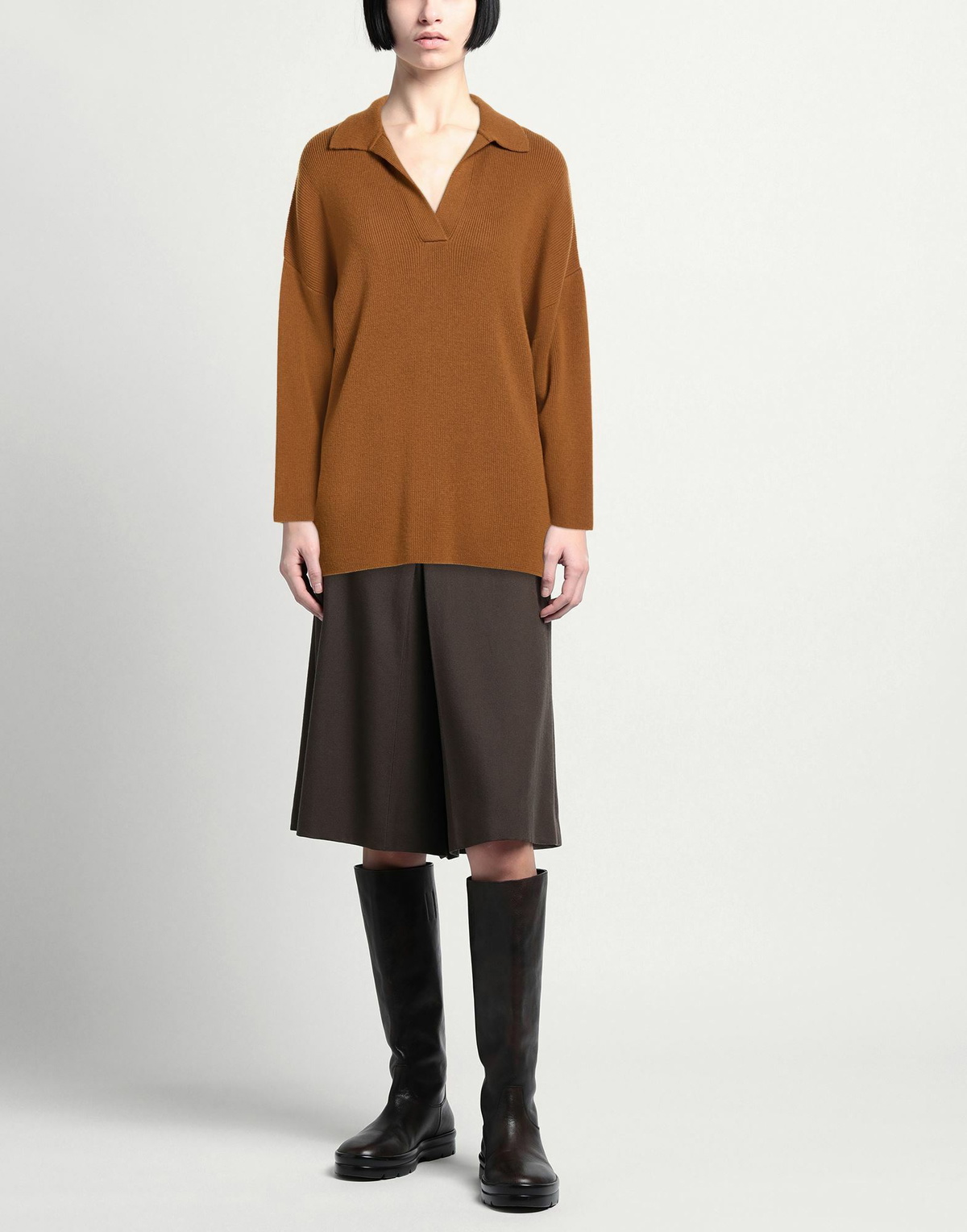 Fforme Womens Sweater Camel