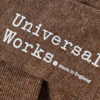 Universal Works Men's Alpaca Sock in Brown