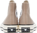 Converse Taupe Chuck 70 High Top Sneakers