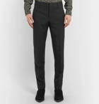 Saint Laurent - Black Slim-Fit Virgin Wool-Gabardine Suit - Black