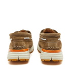 EasyMoc Men's Merrimack Boat Sneakers in Dark Sand Suede