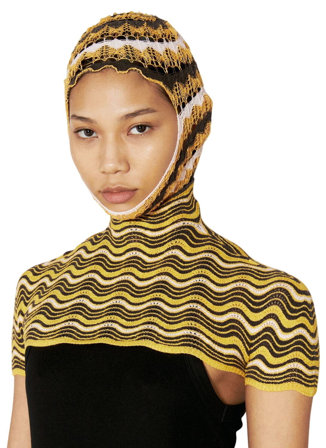 Isa Boulder SSENSE Exclusive Beige & Taupe Bouncy Beach Hat Isa