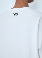 Y-3 Striped Shoulder Cotton T-Shirt