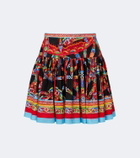 Dolce&Gabbana Caretto cotton miniskirt