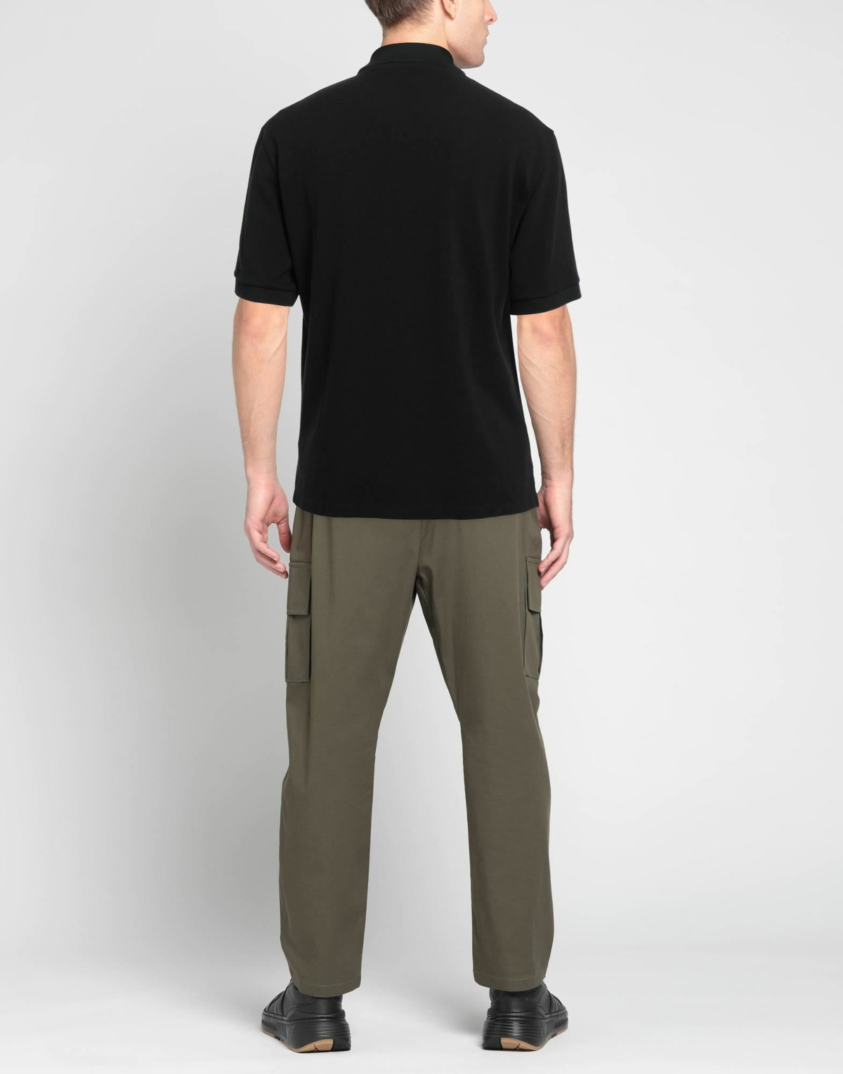 Neil Barrett Mens Polo shirt in Black