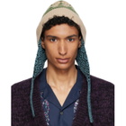 Dries Van Noten Multicolor Jacquard Wool Beanie