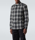 Rick Owens Plaid cotton flannel shirt