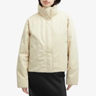 Holzweiler Women's Moto Down Jacket in Beige