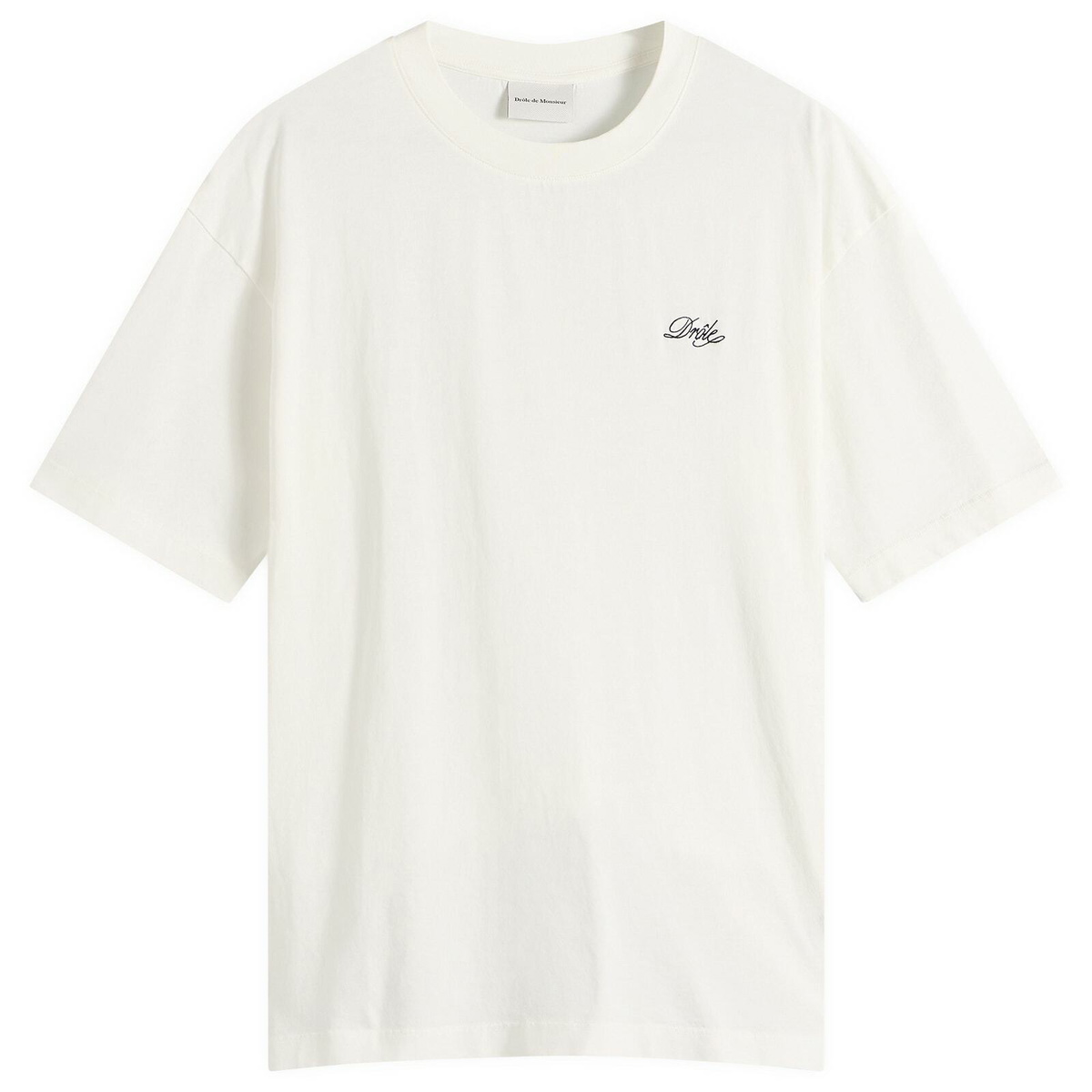 Drôle de Monsieur Men's Drôle Belissima T-shirt in Off White