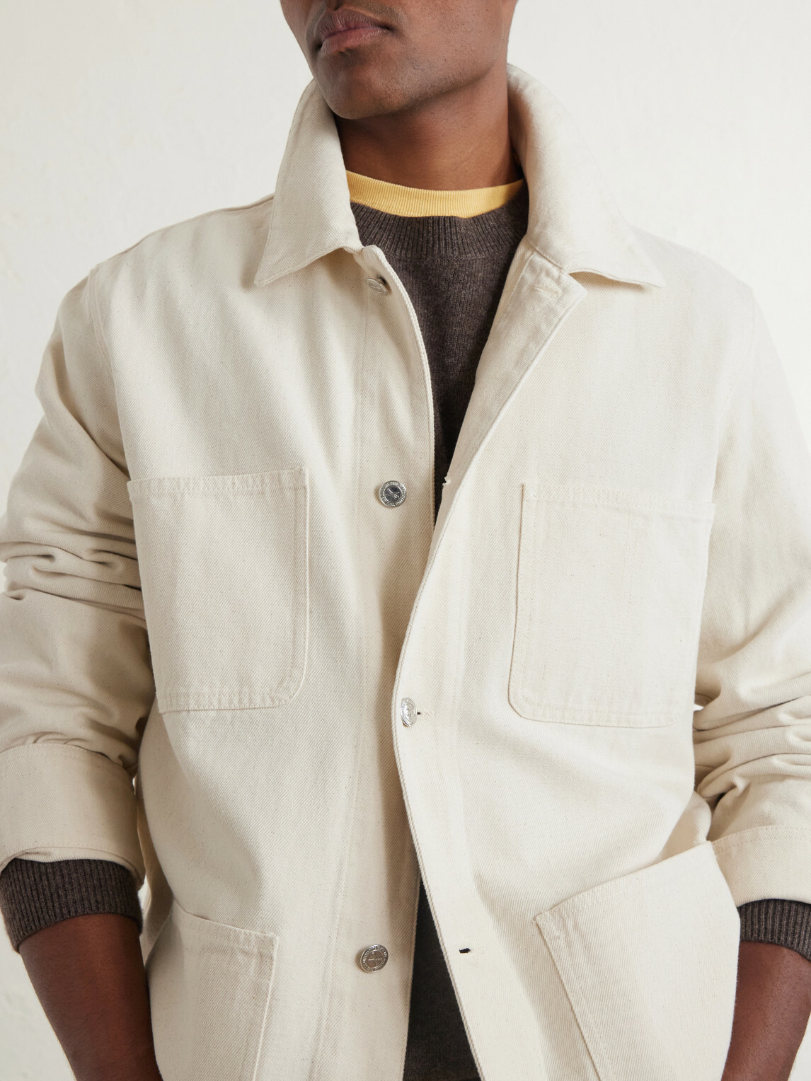 A.P.C. - Cotton-Twill Overshirt - Neutrals