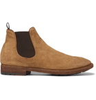 Officine Creative - Princeton Suede Chelsea Boots - Men - Light brown