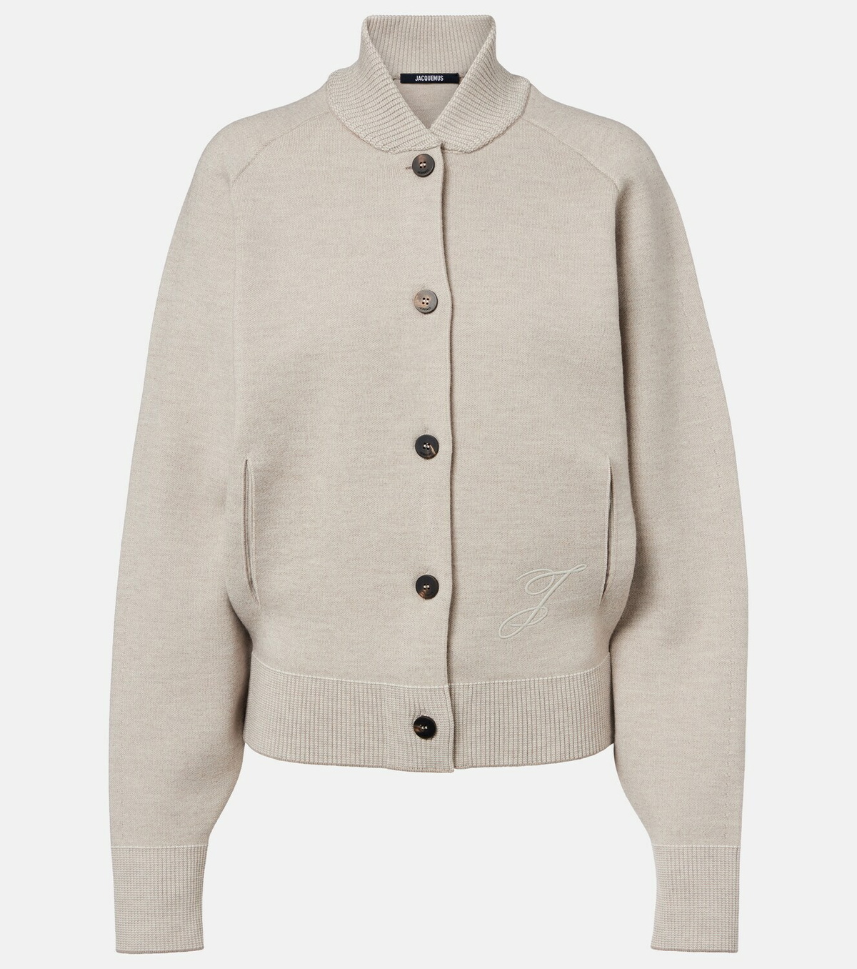 Jacquemus Lavande wool-blend cardigan