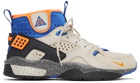 Nike Beige & Blue ACG Air Mowabb Sneakers