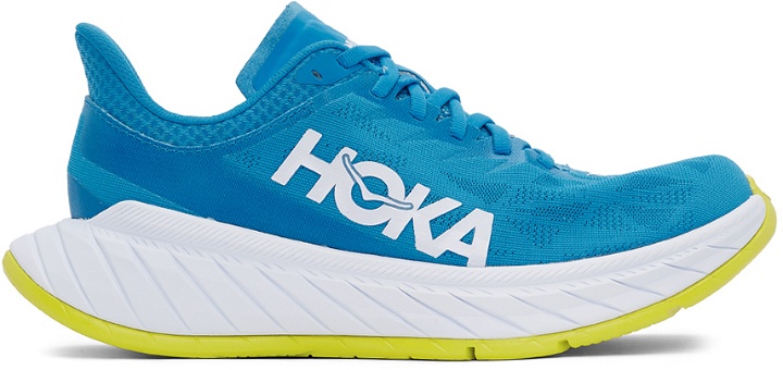 Photo: Hoka One One Blue Carbon X2 Sneakers