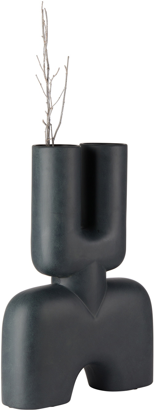 101 Copenhagen Black Cobra Double Hexa Vase