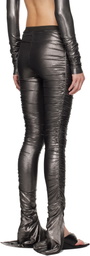 Rick Owens Lilies Gunmetal Hollywood Svita Leggings