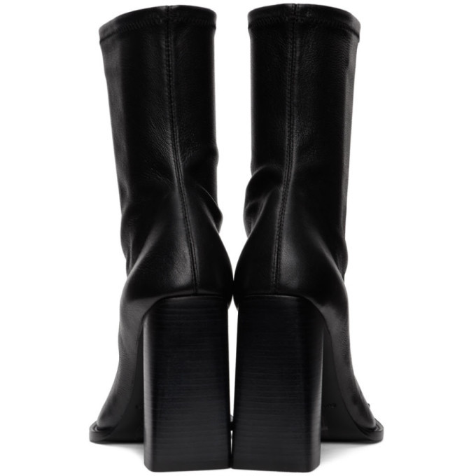 Alexander Wang Black Nappa Mascha Boots