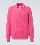 Umit Benan Diana cashmere polo sweater