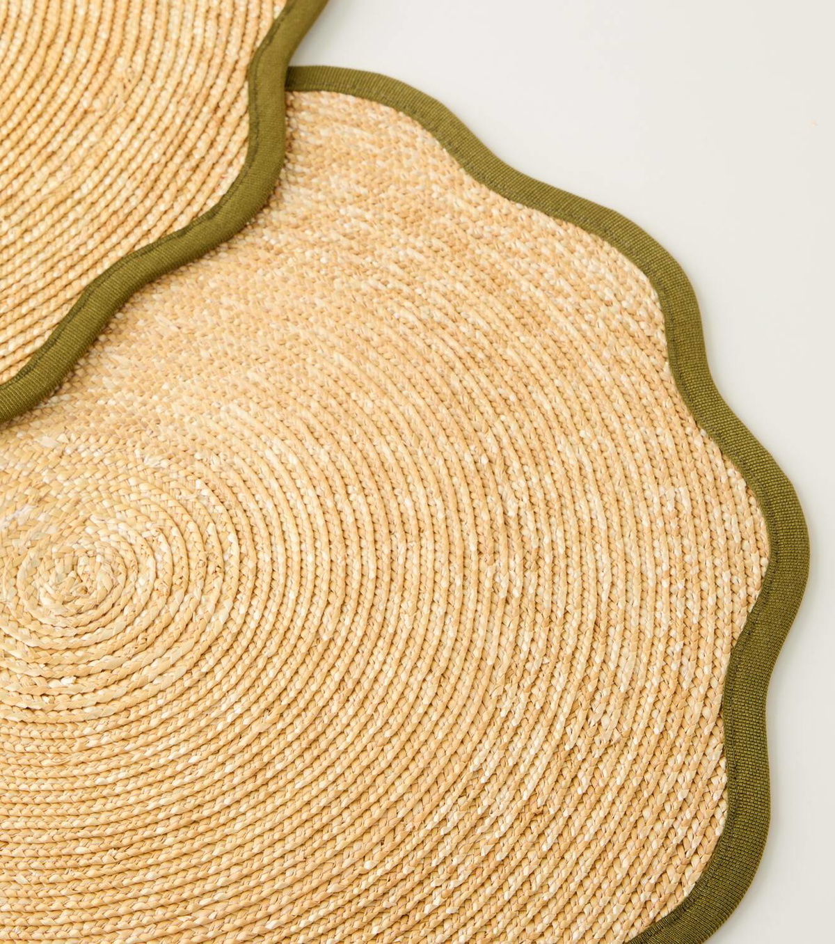 La DoubleJ Set of 2 straw placemats