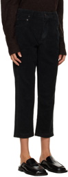 6397 Black 'Shorty' Trousers