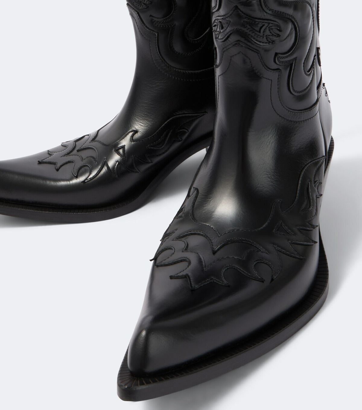 Acne Studios Bouni leather cowboy boots
