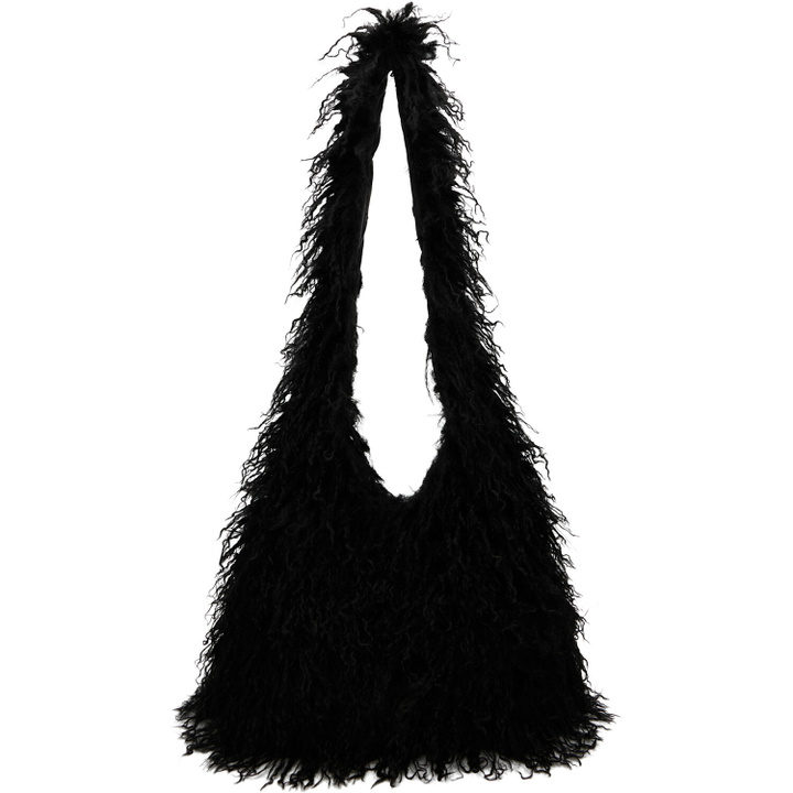 Photo: Anna Sui Black Faux-Fur Bag