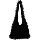 Anna Sui Black Faux-Fur Bag