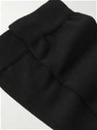 Sunspel - Stretch Cotton-Blend Socks - Black