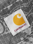 Carhartt WIP - Verse Logo-Appliquéd Printed Cotton-Ripstop Bucket Hat - Gray