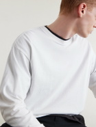 Auralee - Organic Cotton-Jersey T-Shirt - White