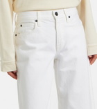 Slvrlake Jamie cropped barrel-leg jeans