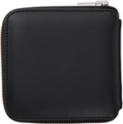 Maison Kitsuné Black Fox Head Square Zipped Wallet