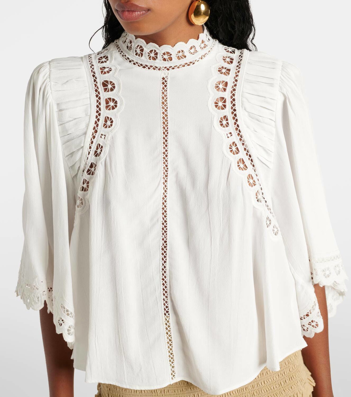 Marant Etoile White Polyester Blouse