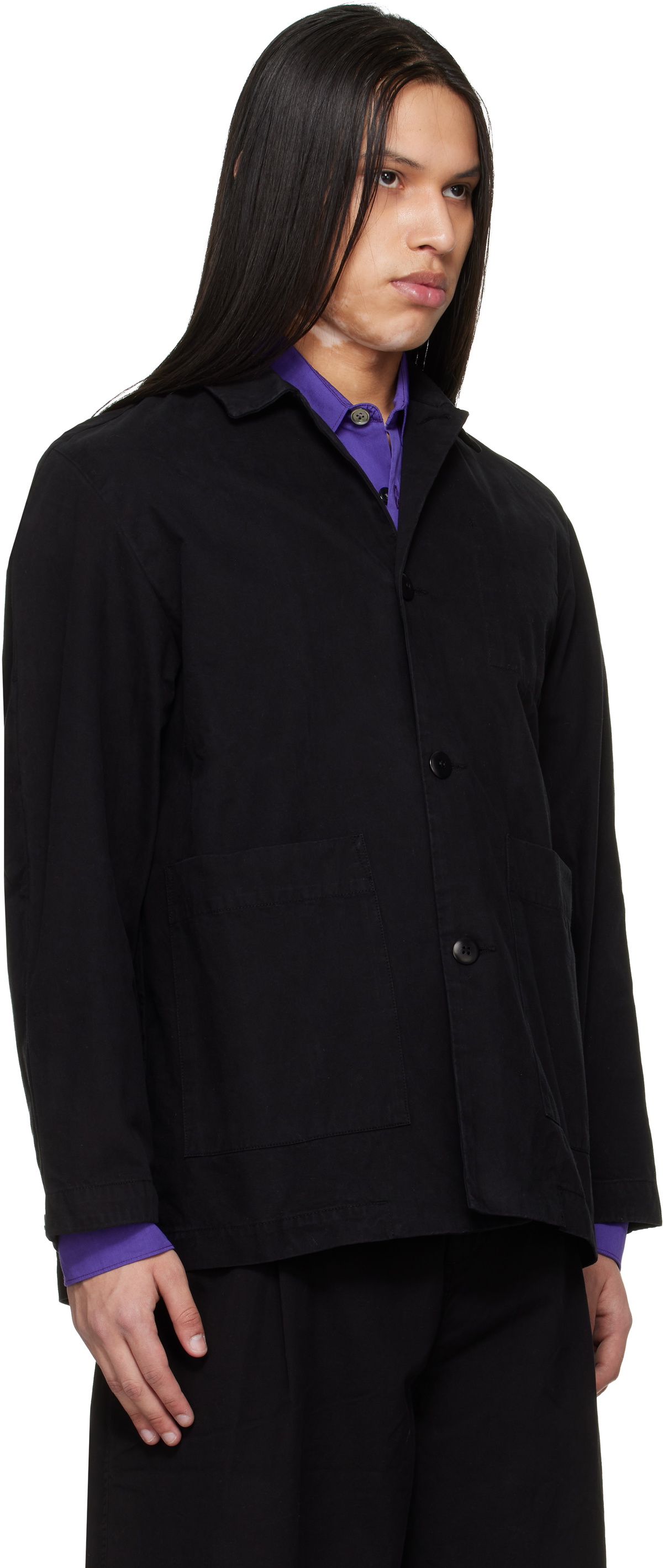 Toogood Black 'The Mechanic' Jacket