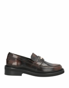 Maje Womens Loafers Dark in Brown