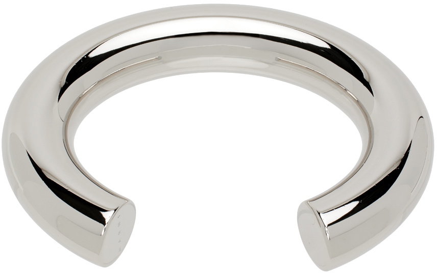 Marni Silver Pavé Logo Bracelet