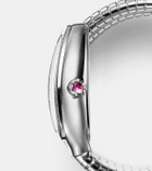 Bvlgari Serpenti Tubogas watch with diamonds