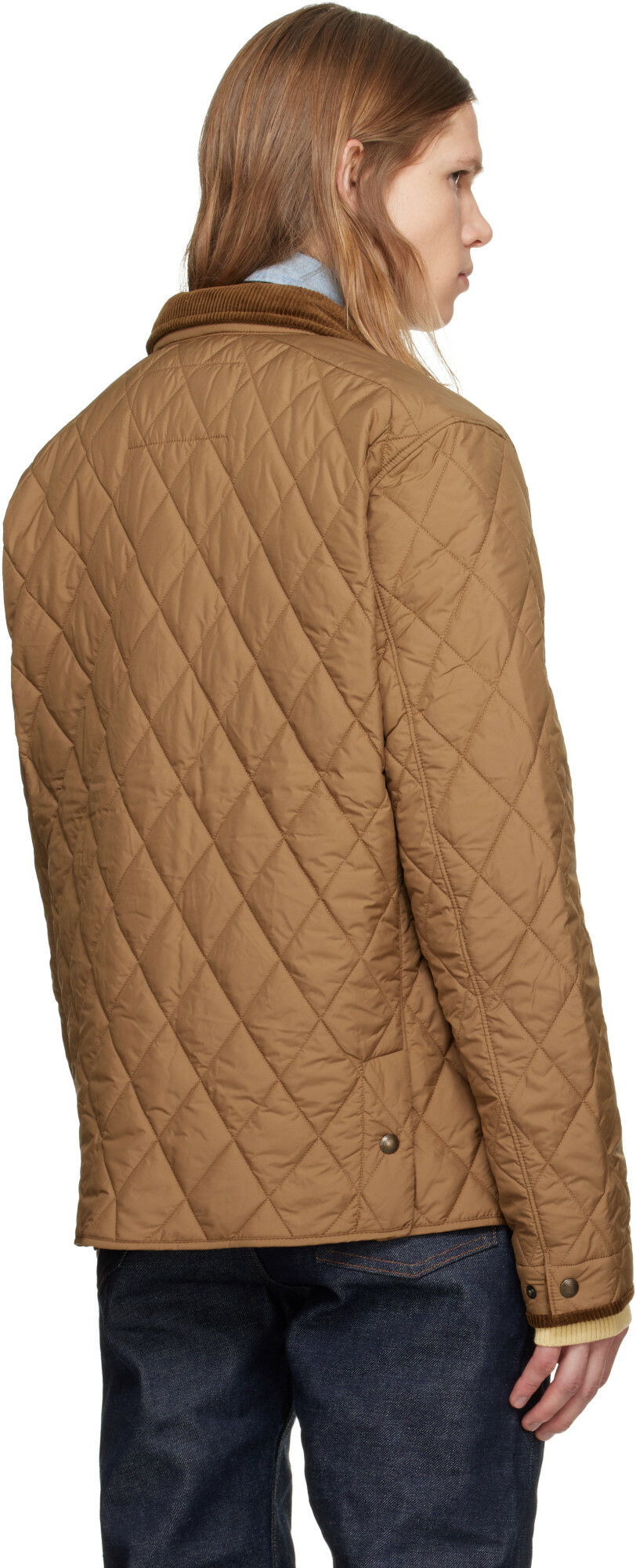 Polo Ralph Lauren Beige 'The Beaton' Quilted Jacket