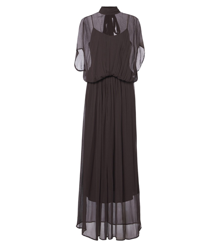 Photo: Staud Viviana sheer maxi dress