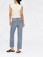 TOTEME - Twisted Seam Denim Cotton Jeans