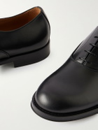 Dries Van Noten - Leather Derby Shoes - Black