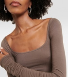 Rick Owens Lilies jersey gown