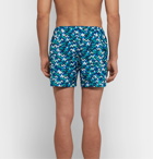 Missoni - Short-Length Printed Swim Shorts - Blue