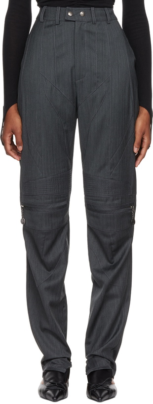 Photo: BONBOM Gray Lea Trousers