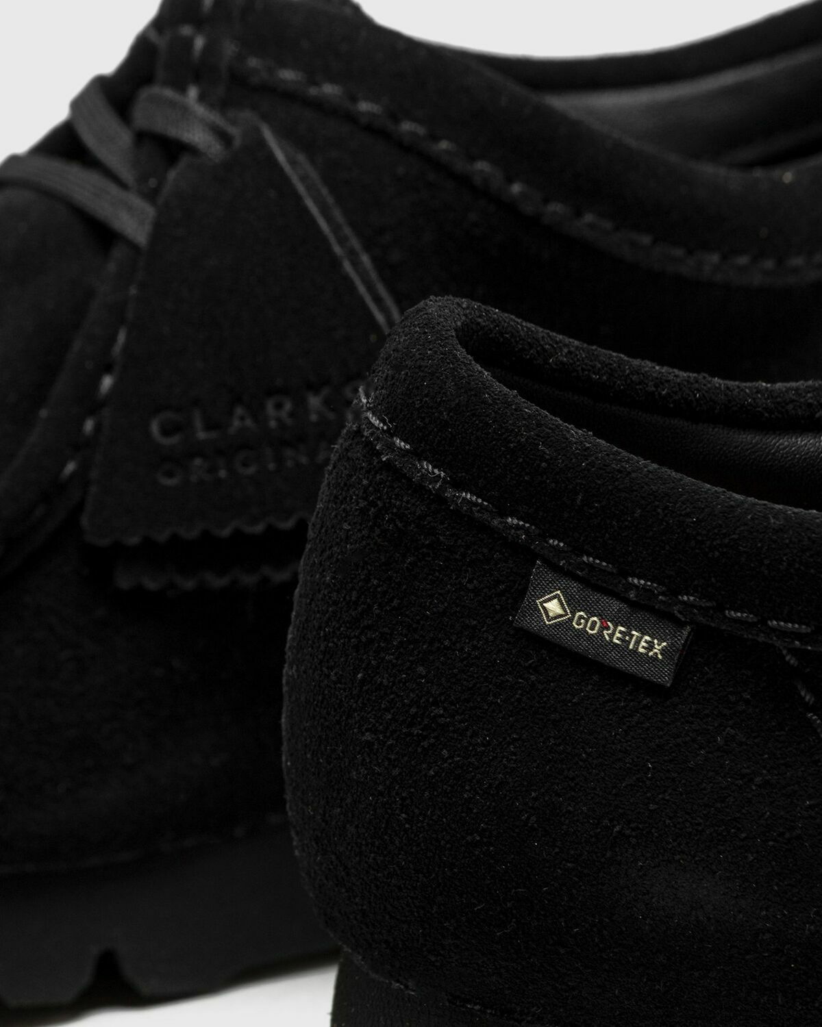 Clarks Originals Wallabee Gtx Black Casual Shoes Clarks Originals