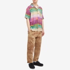 Magic Castles Men's Wave Vacation Shirt in Multi Waves