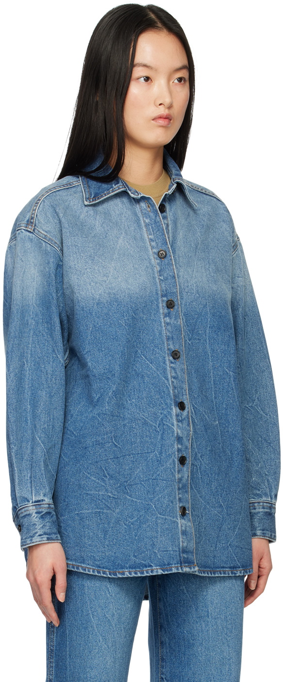 Arch The Blue Wide Denim Shirt