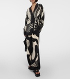SIR Printed silk shirt